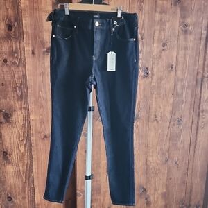 Express Dark Indigo Women's Skinny Jeans